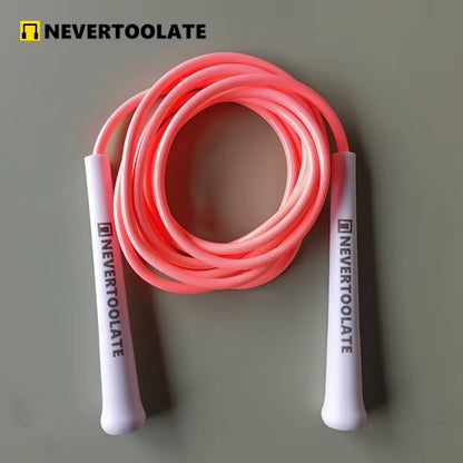 NeverTooLate™ ProSpeed Jump Rope – Lightweight, Durable &amp; Fast